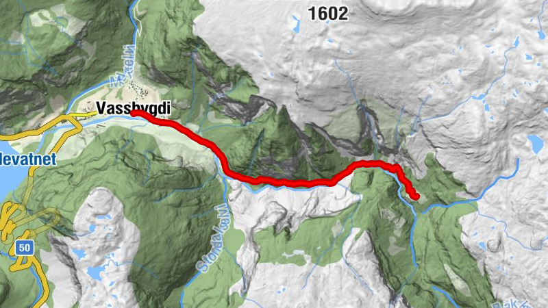 Aurlandsdalen Valley Schlafplatz