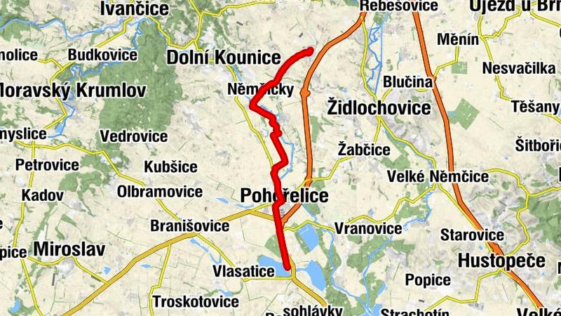 Bernsteinweg - Etappe 5: Pohrlitz - Serowitz