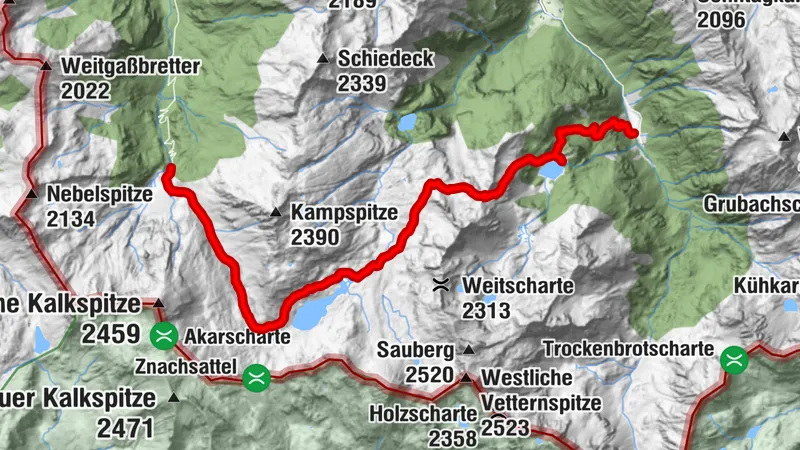Ursprungsalm-Giglachsee-Duisitzkarsee-Eschachalm