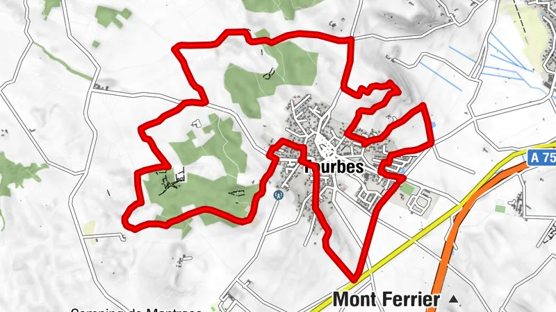 MOUNTAIN BIKE CIRCUIT 24: LOS CAMINS DE TOURBES - ESPACE VTT/GRAVEL CAP D'AGDE MÉDITERRANÉE