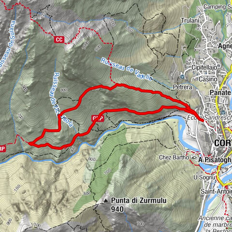 The arch of Ficaghjola /Little arch Corte