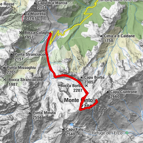 Monte Cinto from Haut Asco