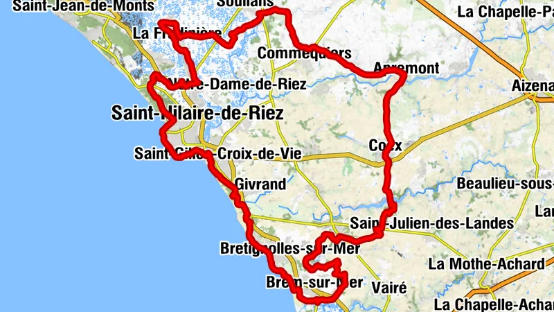 LOOP No. 27 - TOUR OF THE ST GILLES REGION