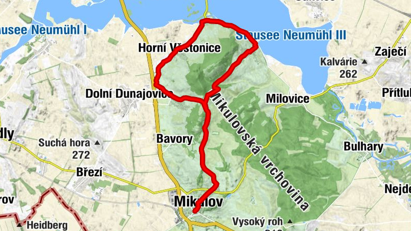 Mikulov-Pavlov Palava Umrundung
