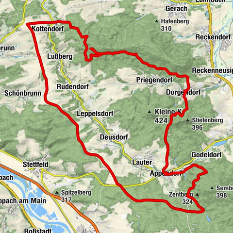 Rennweg->Veitenstein