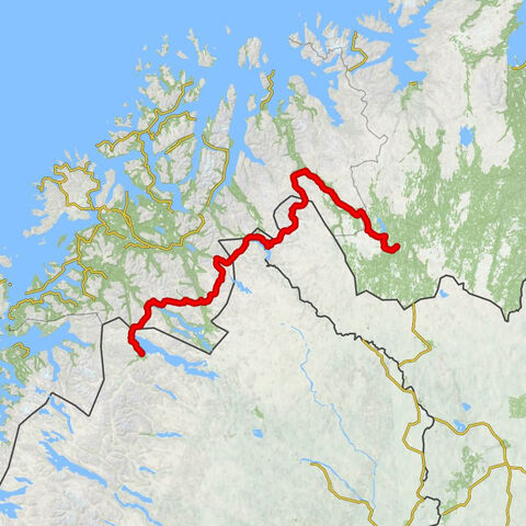 Nordkalottleden: Kautokeino-Abisko