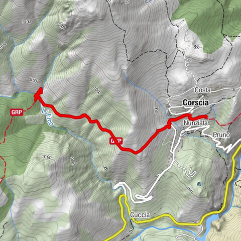 Corscia mit 1 Badestelle