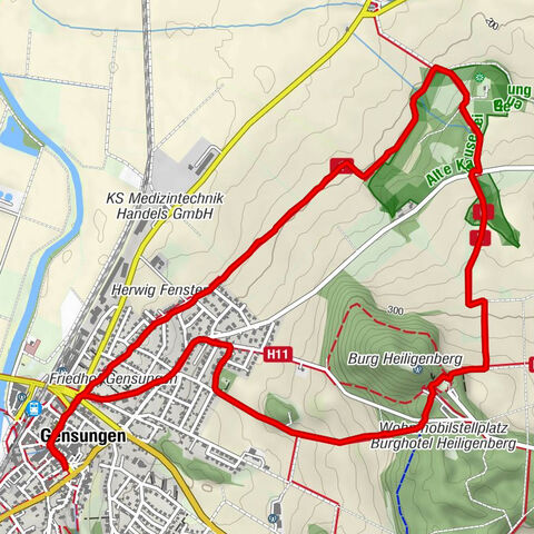 Archäologische Pfad 1 - Hessens Krone