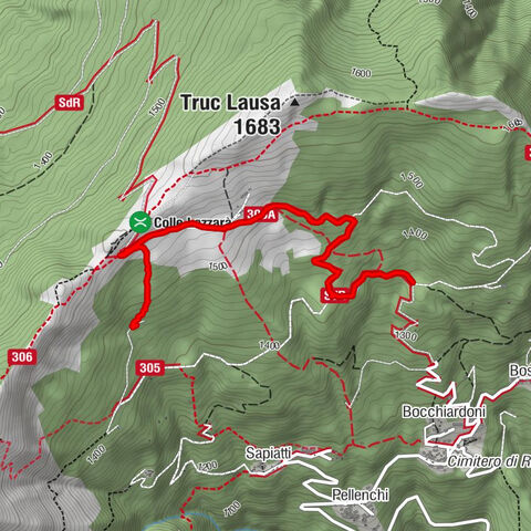 Excursion to Pra la Peira on the road to Lazarà Pass.