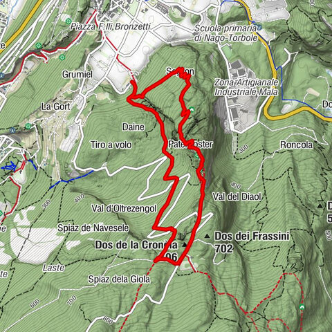 The Great War: along the Segrom ridge to Malga Zures
