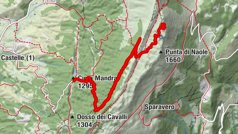 Monte Baldo Ausläufer
