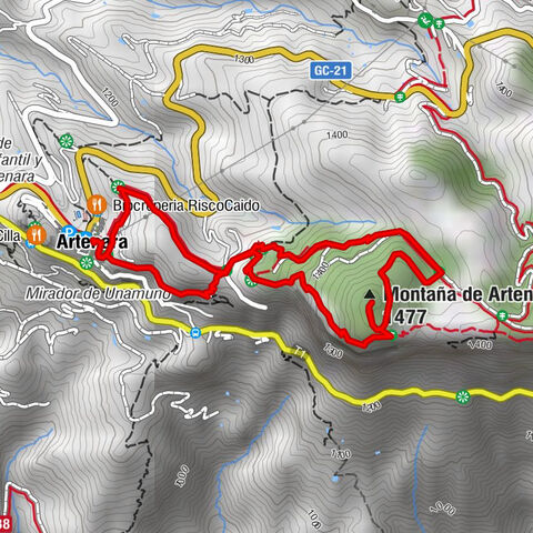Panoramic circular hike on GR 139 - Reserva de la Biosfera de Gran Canaria from Artenara