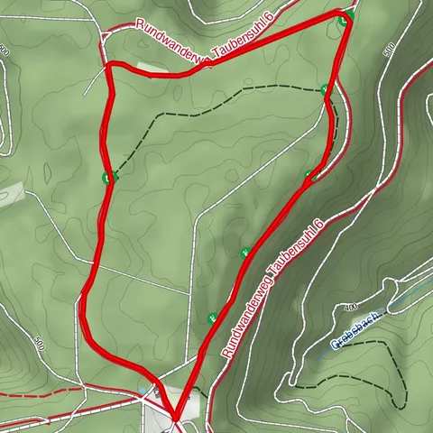 Forest educational trail at Taubensuhl