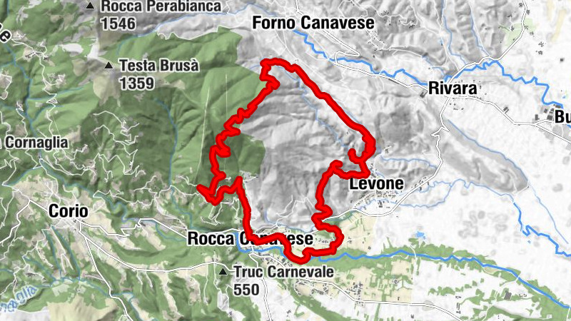 Rock, Madonna of the Snow, Val Mill, Levone