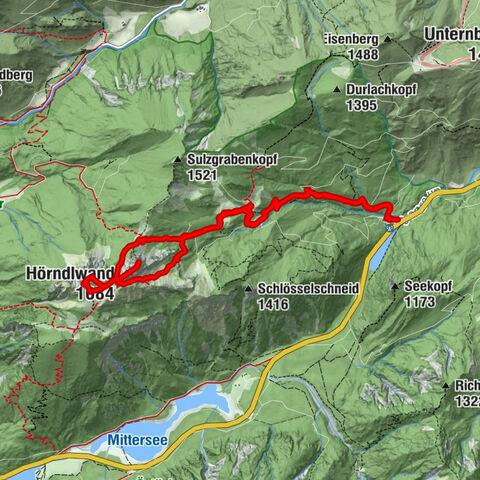 CHIEMGAU: Hörndlwand (1684m), Gurnwandkopf (1691m)