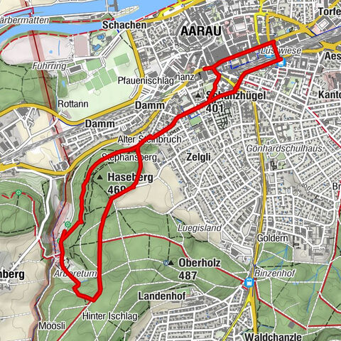 Aargau Art Museum and Roggenhausen Wildlife Park