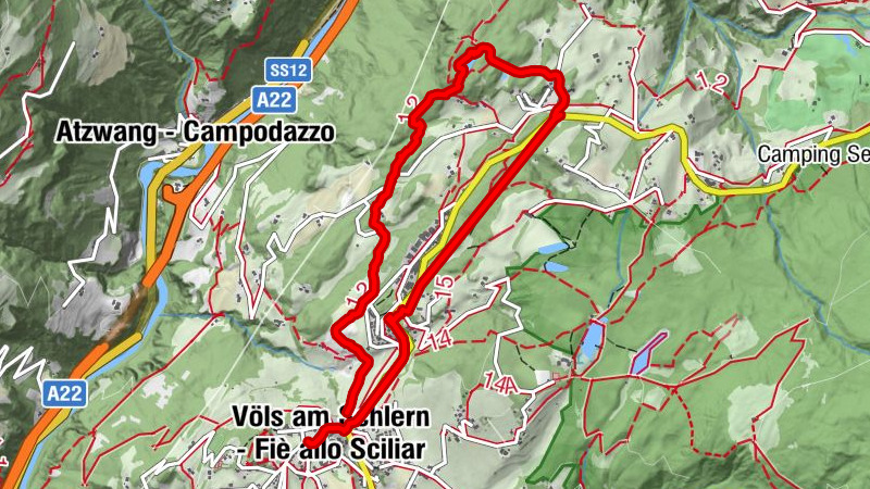 Von Völs zum Katharina Weiher