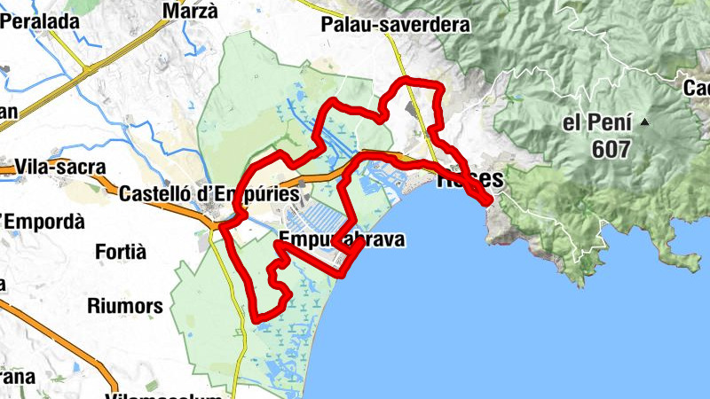 17 AIGUAMOLLS : Roses Basses-de-les-Garrigues Pont-Da-Vinci El-Cortalet Roncaires Rascletons Muga Empuriabrava Ciutadella
