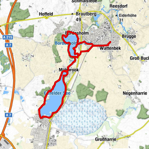 Doppelacht um den Einfelder See