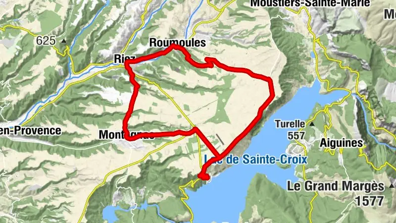 SAINTE-CROIX-DU-VERDON - Balade sensorielle à vélo