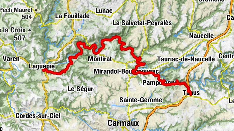 GR de Pays des Gorges du Viaur ®