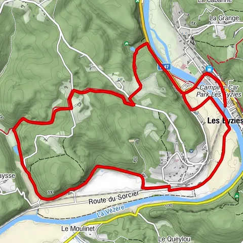 Boucle de Gorge d'Enfer n°12 / Les Eyzies