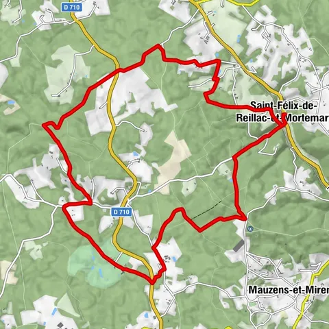 Boucle de Saint Félix n° 29 /Saint-Félix-de-Reilhac