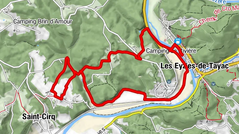 Parcours Trail Les Eyzies n°5