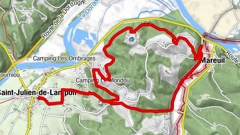 Boucle du Coustal à St Julien de Lampon