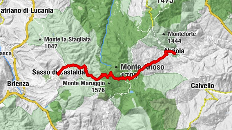 Sasso di Castalda - Faggio San Michele - Abriola