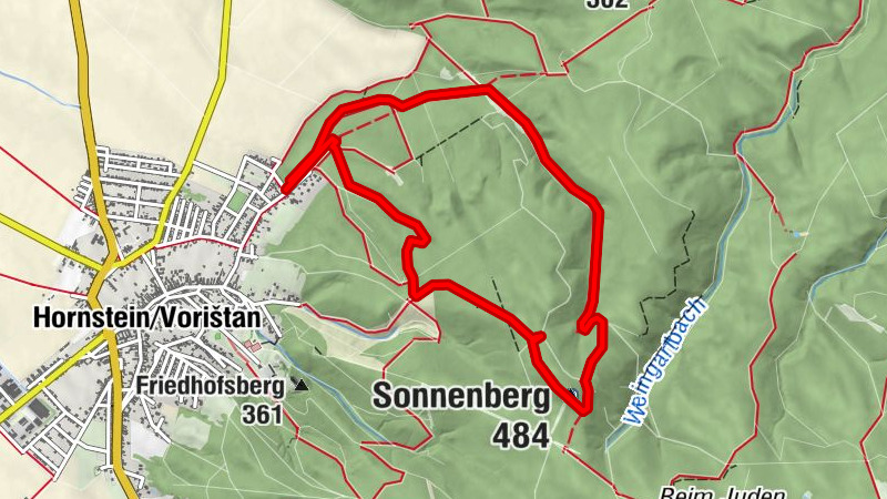 Rundwanderung: Hornstein-Wildlehrpfad-Sonnneberg-Richtung Hubertuskapelle-Bäckesrsteig- Hornstein