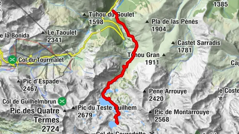 Lac et refuge de Campana