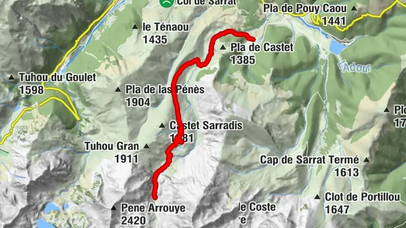 le lac de Montarrouye