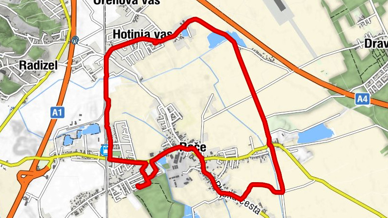 Rače - Hotinja vas - Rače