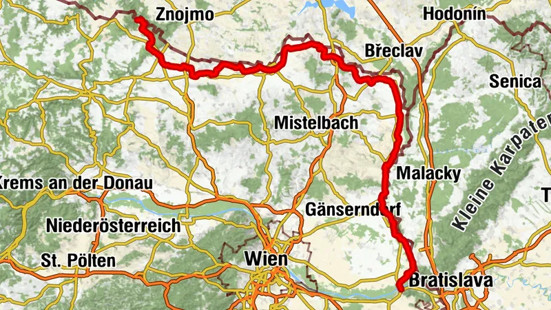 Niederoesterreichischer Landesrundwanderweg - Weinviertel Abschnitt