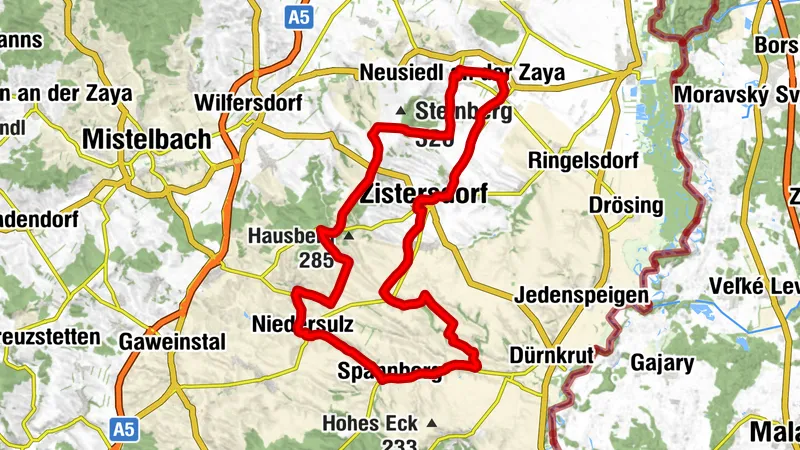Weinradroute  Muskateller