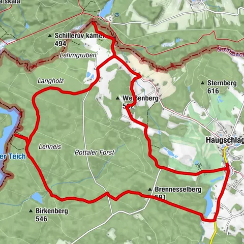 Meridianweg-Rundwanderweg