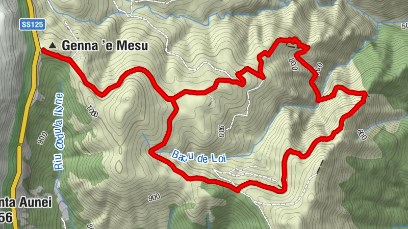 Bacu di Loi-Genna Silana