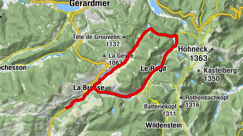 Winter bus Line A - La Bresse