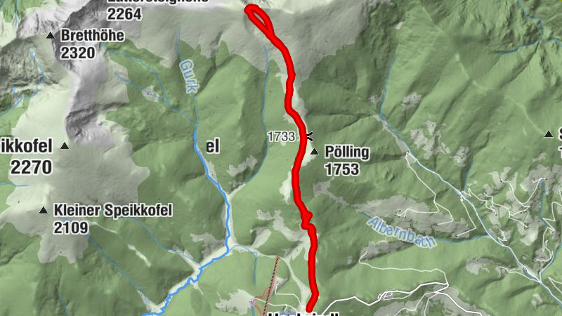 Hochrindl skitour