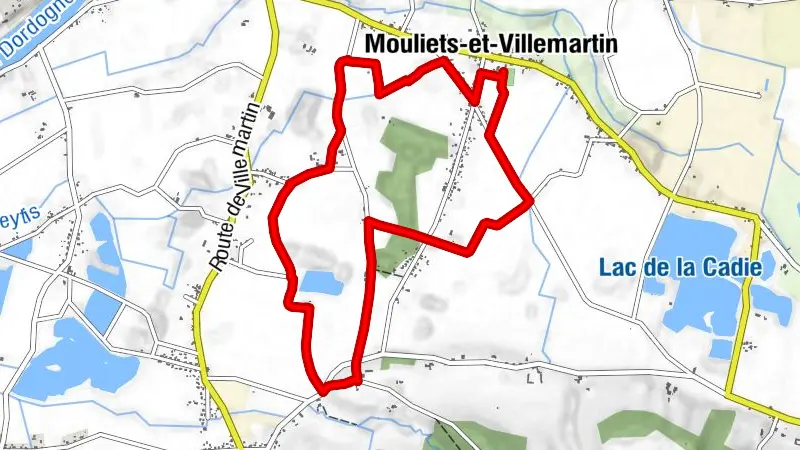 Circuit bleu de Mouliets-et-Villemartin