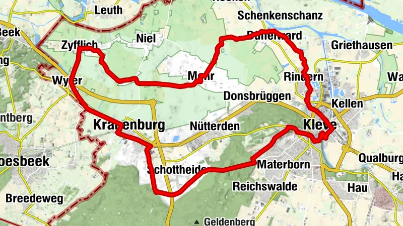 Via Romana in Kranenburg
