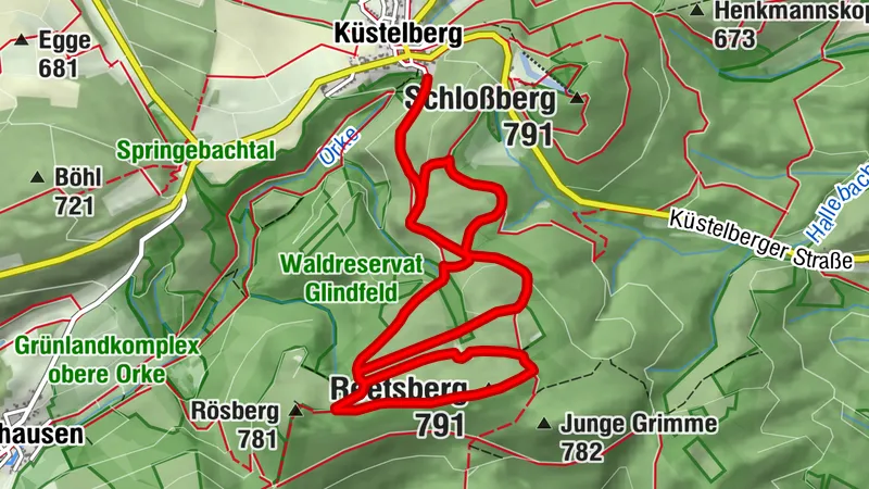 Medebach-Küstelberg, Reetsbergspur 3