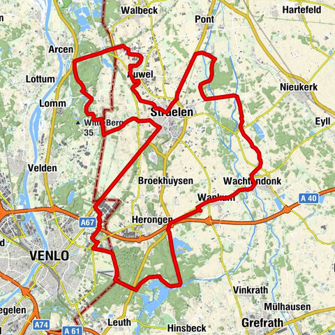 Grenzgängerroute - Radwandern zwischen Maas und Niers