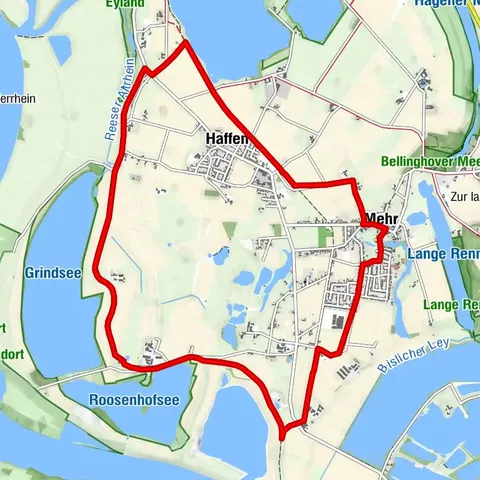 Wanderung um Haffen und Mehr