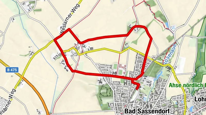 A1 - Kurz & gut (gesundes Wandern rund um Bad Sassendorf)