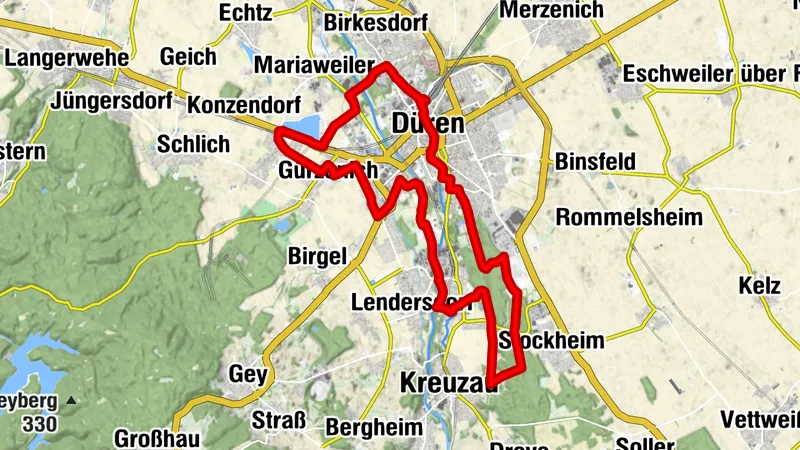 Düren: Stadt-Land-Fluss