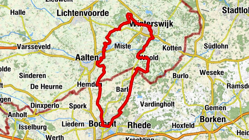 Koffie met Gebak-Tour / Tagestour Hohe Mark RadRoute