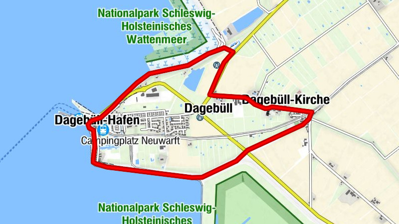 Deichwanderweg Dagebüll 