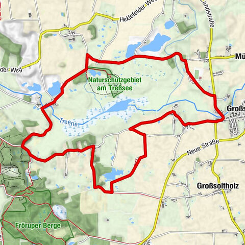 Wanderung "Rund um den Treßsee"
